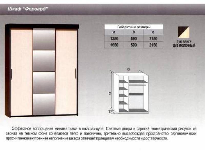 шкаф - купе форвард в Новороссийске