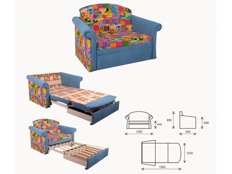 диван детский малютка в Новороссийске