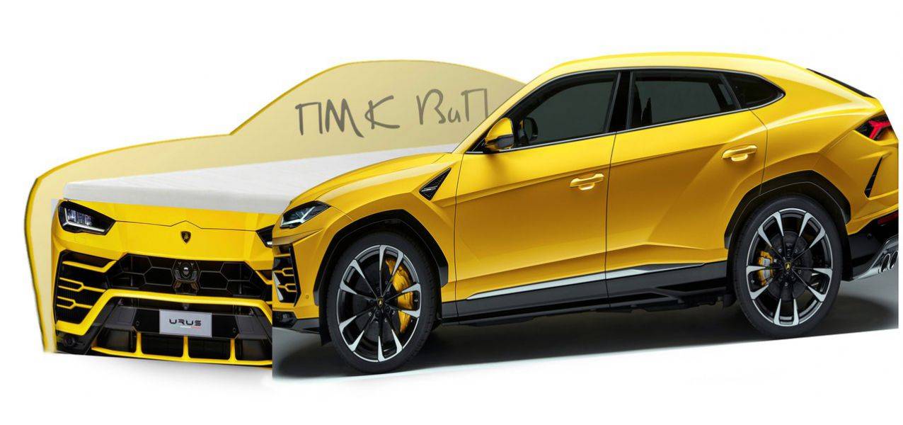 кровать-машинка lamborghini urus в Новороссийске