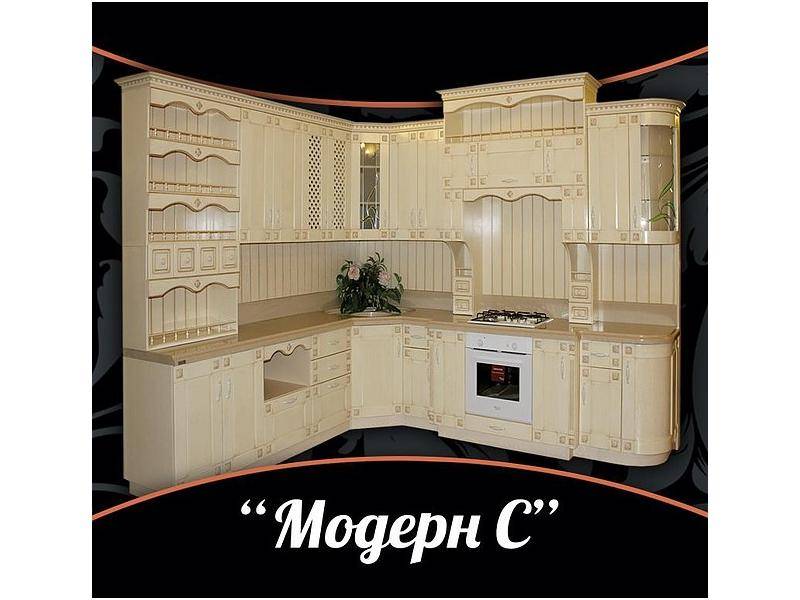 угловая кухня модерн с в Новороссийске