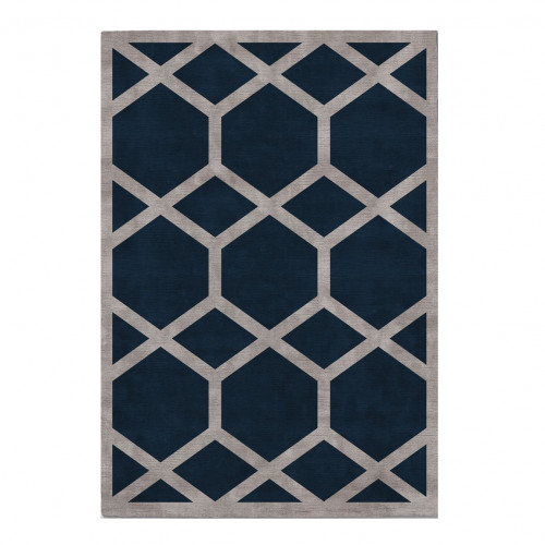 ковер ahston blue 120x170 синий в Новороссийске