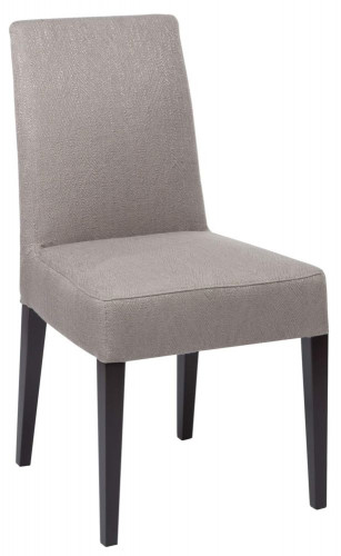 стул aylso dining chair кожа серая в Новороссийске