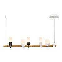 подвесная светодиодная люстра loft it whisper 1028-5wh в Новороссийске