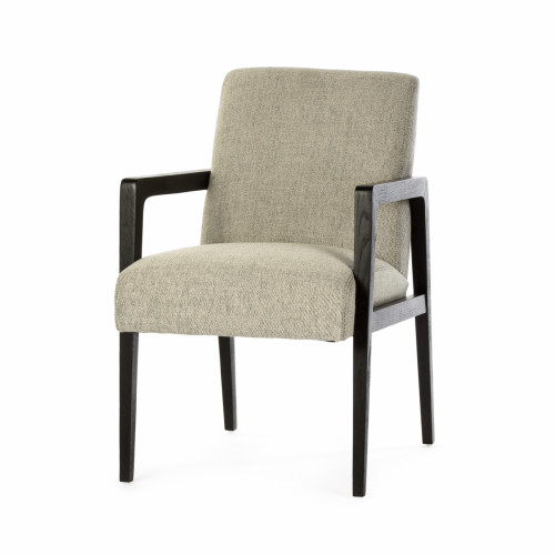 кресло keys dining chair серое в Новороссийске