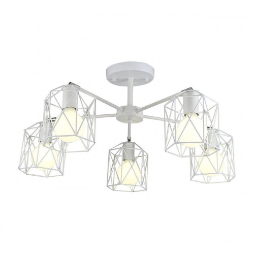 потолочная люстра arte lamp a4284pl-5wh белая в Новороссийске