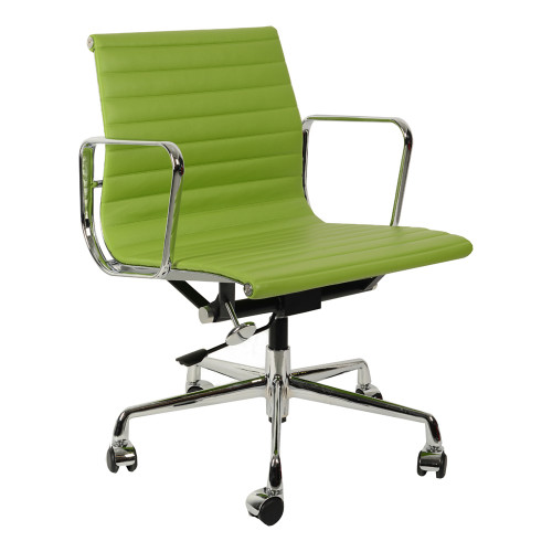 кресло eames style салатовая кожа в Новороссийске