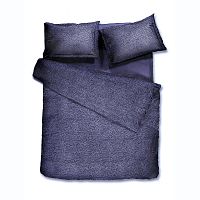комплект постельного белья decoflux сатин евро indigo dots в Новороссийске
