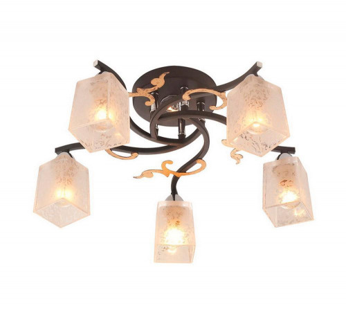 потолочная люстра idlamp edda 206/5pf-blackchrome в Новороссийске