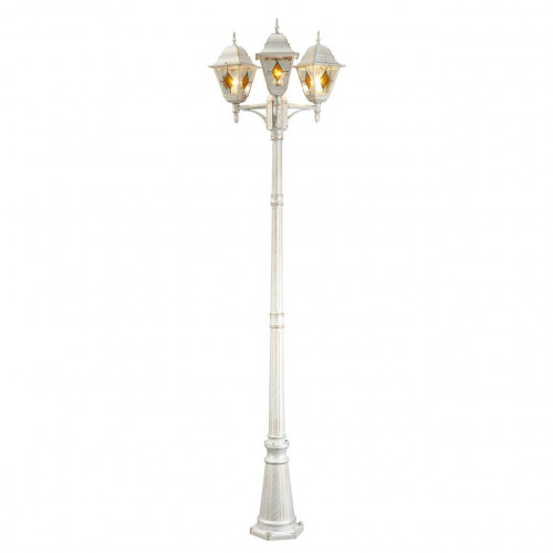 садово-парковый светильник arte lamp berlin a1017pa-3wg в Новороссийске