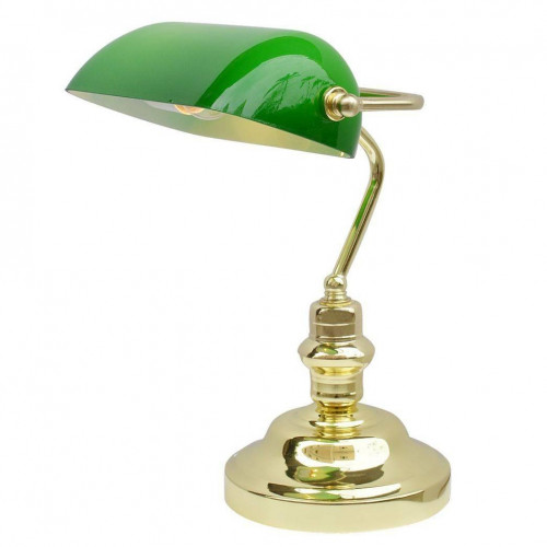 настольная лампа arte lamp banker a2491lt-1go в Новороссийске