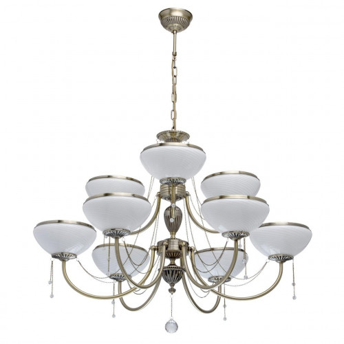 подвесная люстра mw-light фелиция 347019309 белая в Новороссийске