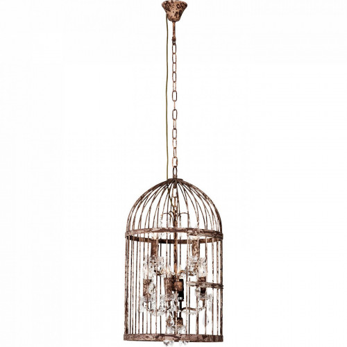 подвесной светильник cage chandelier коричневый в Новороссийске