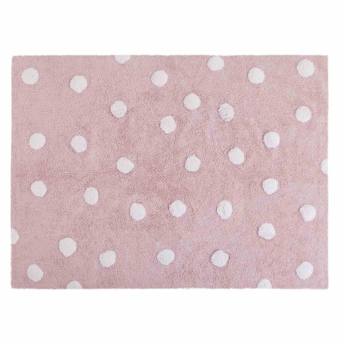 ковер polka dots розовый-белый в Новороссийске