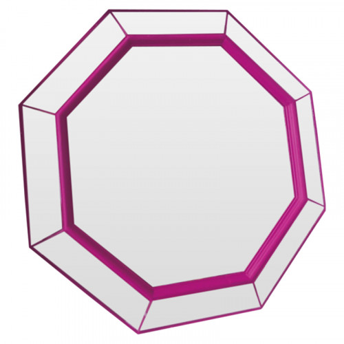 зеркало венецианское восьмиугольное розовое flirting в Новороссийске