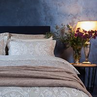 комплект постельного белья decoflux сатин 1.5 спальный victoria ivory в Новороссийске