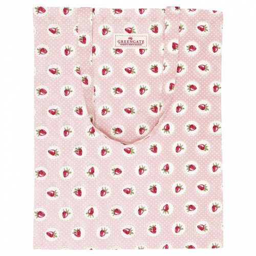 сумка хлопковая strawberry pale pink в Новороссийске