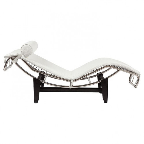 шезлонг chaise longue lc4 белый в Новороссийске