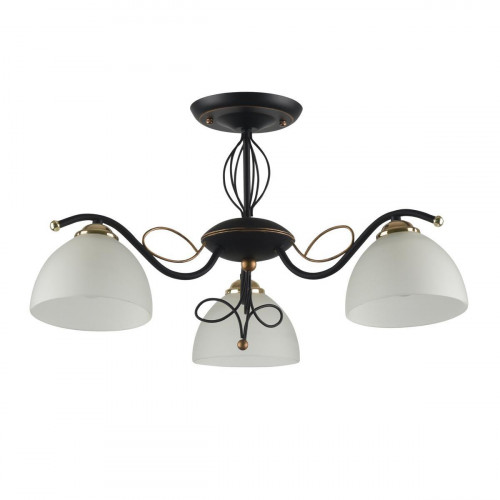 потолочная люстра idlamp ragia 554/3pf-blackpatina в Новороссийске