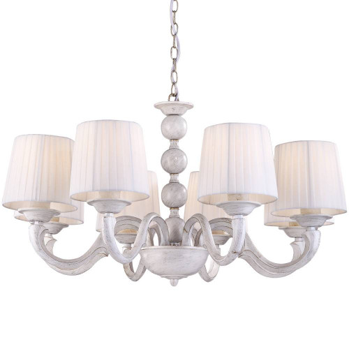 подвесная люстра arte lamp alba a9395lm-8wg в Новороссийске