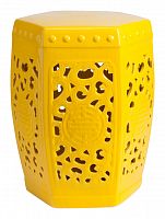 керамический столик-табурет design stool yellow в Новороссийске