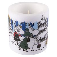 свеча большая moomin зимний лес, 8 см в Новороссийске