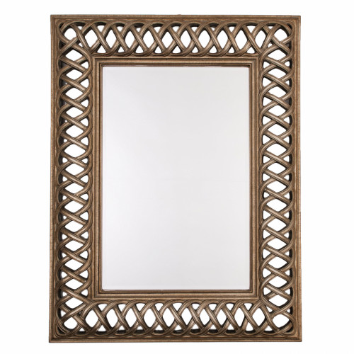 зеркало прямоугольное настенное латунь cross stitch framed в Новороссийске