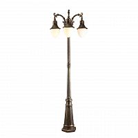 садово-парковый светильник arte lamp vienna a1317pa-3bn в Новороссийске