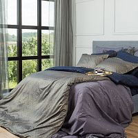 комплект постельного белья decoflux сатин семейный twist dark в Новороссийске