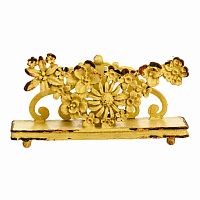 подставка для визиток pewter flower золотой в Новороссийске