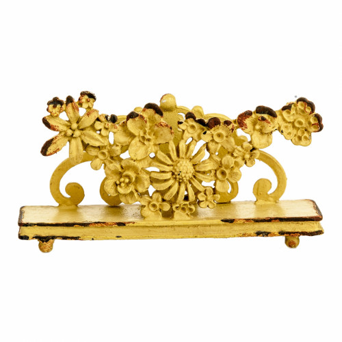 подставка для визиток pewter flower золотой в Новороссийске