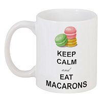 кружка с рисунком macarons в Новороссийске