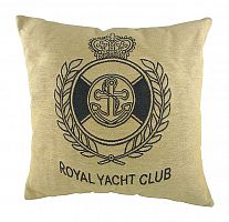 подушка с гербом королевского royal yacht club в Новороссийске