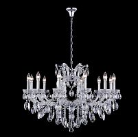 подвесная люстра crystal lux hollywood sp12 chrome в Новороссийске