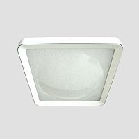 потолочный светодиодный светильник ambrella light orbital crystal sand fs1216 wh/wh 72w+29w d500*500 в Новороссийске