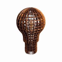 люстра лампочка ильича тёмное дерево тёмно коричневая в Новороссийске