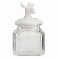 декоративная банка с крышкой deer маленькая в Новороссийске
