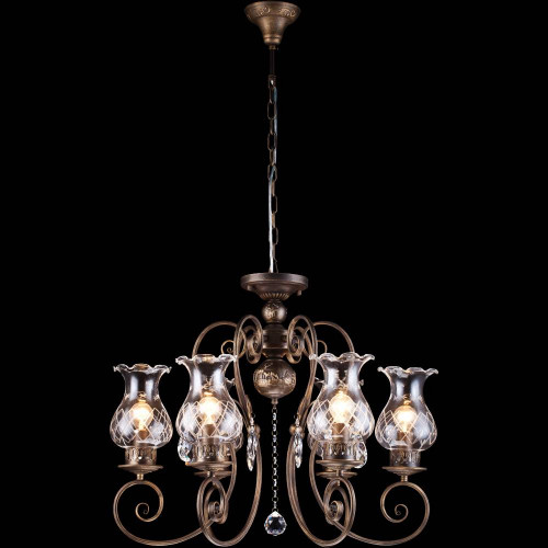 подвесная люстра arte lamp palermo a2053lm-6br в Новороссийске