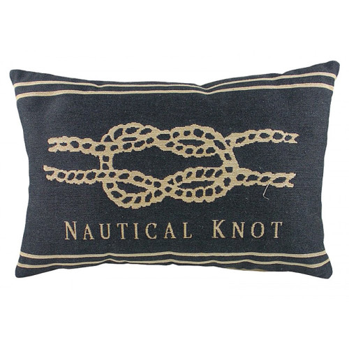 подушка с морским узлом nautical knot denim в Новороссийске