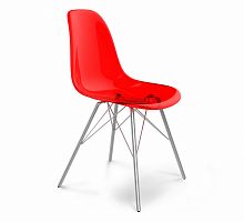 стул dsr красный s37 (eames style) в Новороссийске