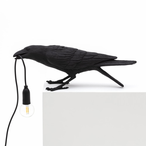 настольная лампа bird black playing от seletti в Новороссийске
