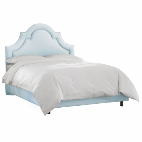 кровать двуспальная 180х200 голубая kennedy french blue в Новороссийске