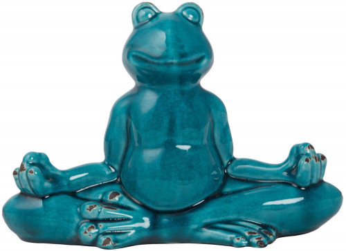 декор frog blue meditation в Новороссийске