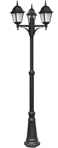 садово-парковый светильник arte lamp bremen a1017pa-3bk в Новороссийске