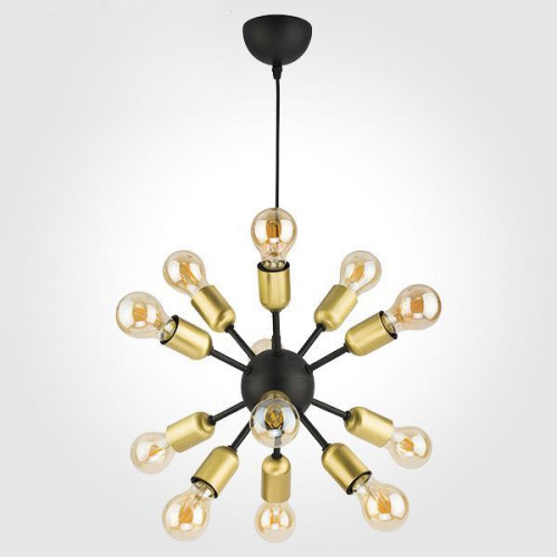 подвесная люстра tk lighting 1469 estrella black в Новороссийске