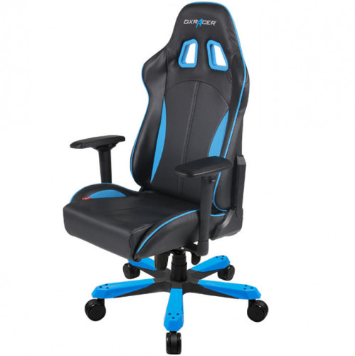 кресло геймерское dxracer king ks57 черно-синее в Новороссийске