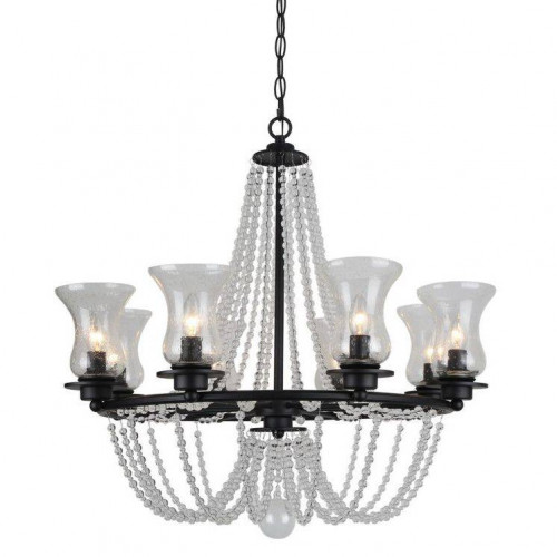 подвесная люстра arte lamp 59 a6586lm-8bk в Новороссийске