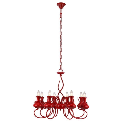 подвесная люстра arte lamp vaso a6819lm-8rd в Новороссийске