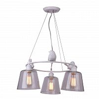 подвесная люстра arte lamp passero a4289lm-3wh в Новороссийске