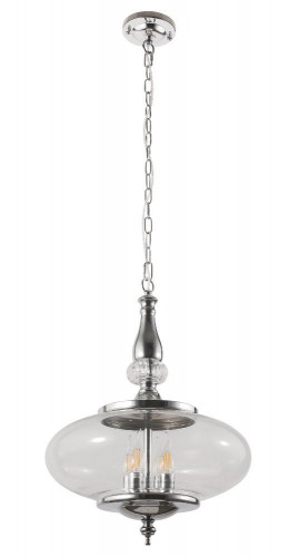 подвесной светильник crystal lux miel sp4 chrome в Новороссийске