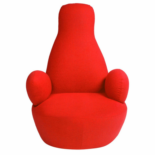 кресло bottle chair красное в Новороссийске